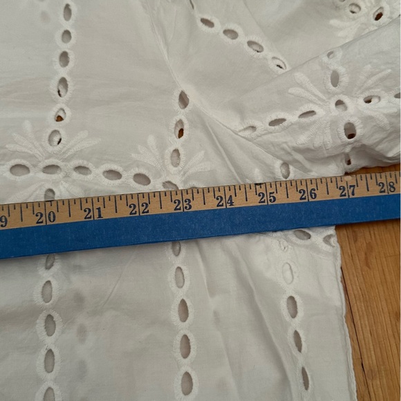 ADIVA Eyelet White SHIRT SIZE 3X (z) - Picture 11 of 16